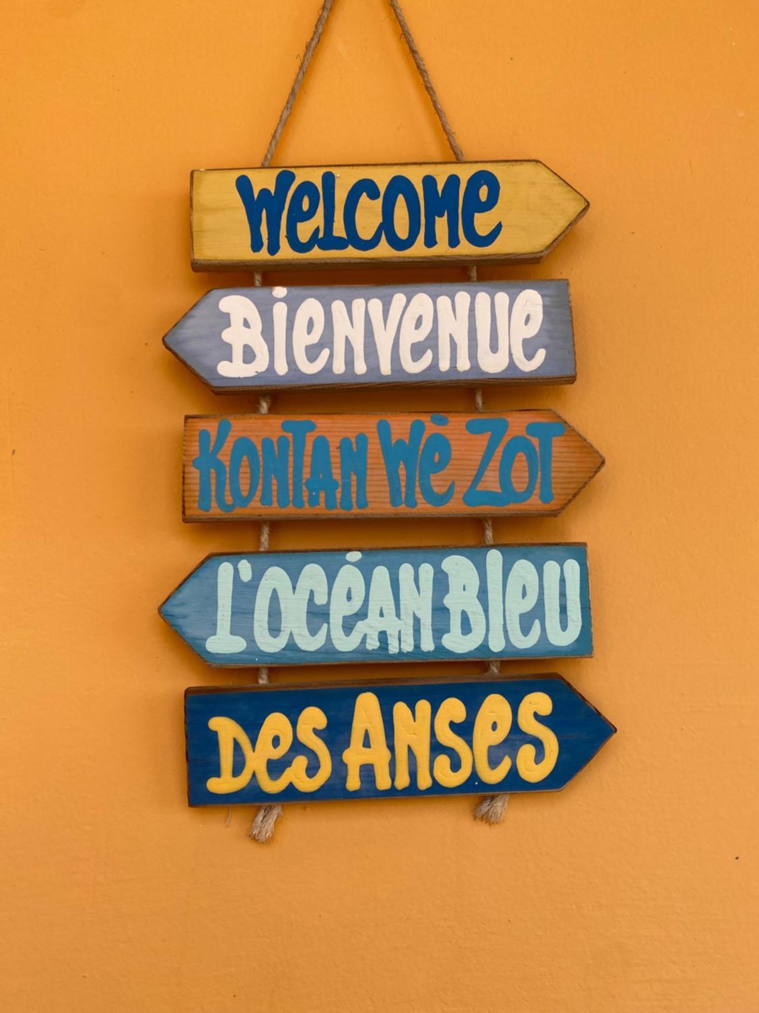 Ferienwohnung L'Ocean Bleu Des Anses Fond Fleury Exterior foto