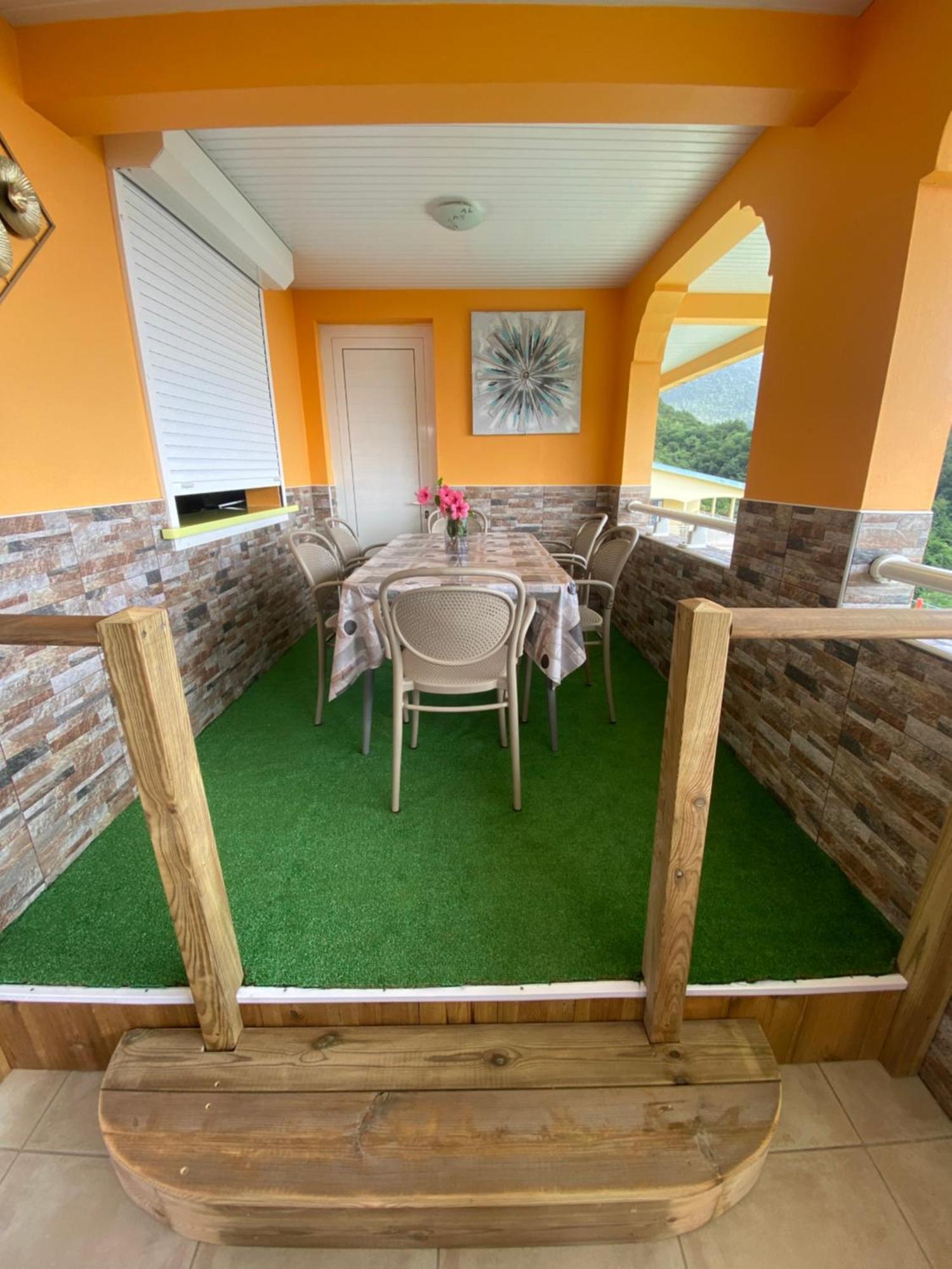 Ferienwohnung L'Ocean Bleu Des Anses Fond Fleury Exterior foto